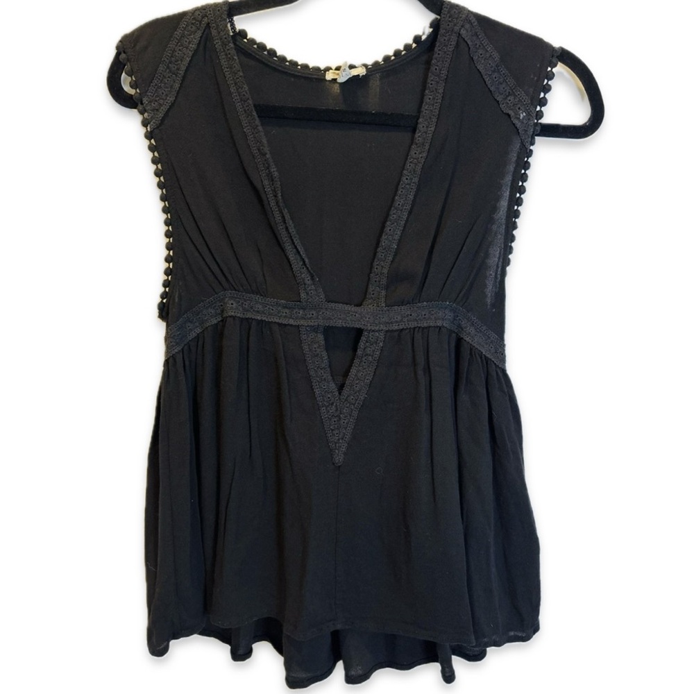 Urban Outfitter Ecote Black Small Top Pre Owned